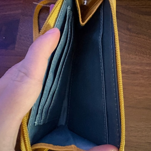 Coach Mustard Leather Wallet - Picture 4 of 8